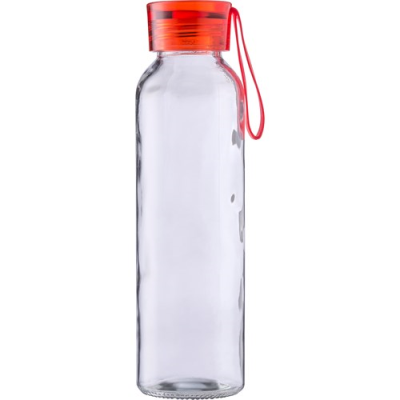 Picture of GLASS BOTTLE (500ML) in Red