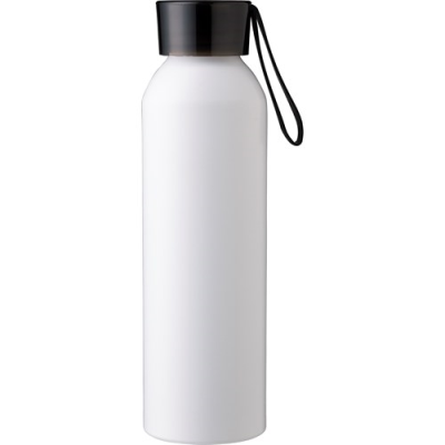 Picture of MIMOSA - RECYCLED ALUMINIUM METAL BOTTLE (650ML) SINGLE WALLED in Black