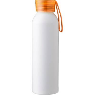 Picture of MIMOSA - RECYCLED ALUMINIUM METAL BOTTLE (650ML) SINGLE WALLED in Orange.