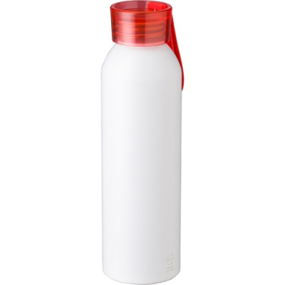 Picture of MIMOSA - RECYCLED ALUMINIUM METAL BOTTLE (650ML) SINGLE WALLED in Red.