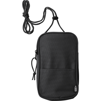 Picture of RPET SHOULDER BAG in Black