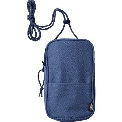 Picture of RPET SHOULDER BAG in Blue