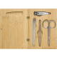 Picture of BAMBOO MANICURE SET in Brown