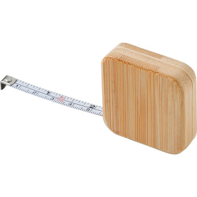 Picture of BAMBOO TAPE MEASURE (1M) in Brown.