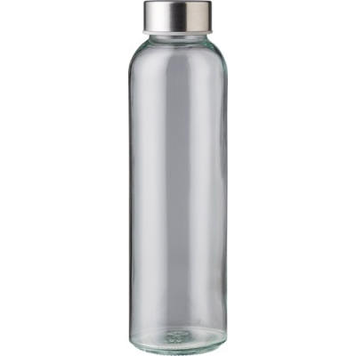 Picture of GLASS DRINK BOTTLE (500ML) in Clear Transparent