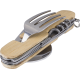 Picture of BAMBOO CUTLERY SET in Brown