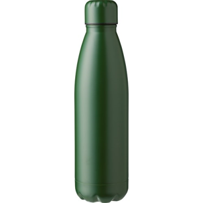 Picture of KARA - DOUBLE WALLED STAINLESS STEEL METAL BOTTLE (500ML) in Green.