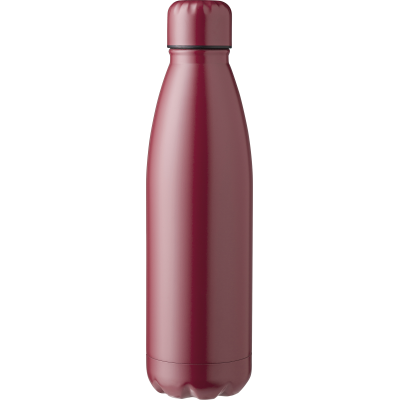 Picture of KARA - DOUBLE WALLED STAINLESS STEEL METAL BOTTLE (500ML) in Burgundy