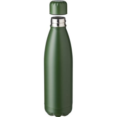 Picture of STAINLESS STEEL METAL BOTTLE (750ML) SINGLE WALLED in Green