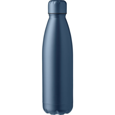 Picture of STAINLESS STEEL METAL BOTTLE (750ML) SINGLE WALLED in Blue