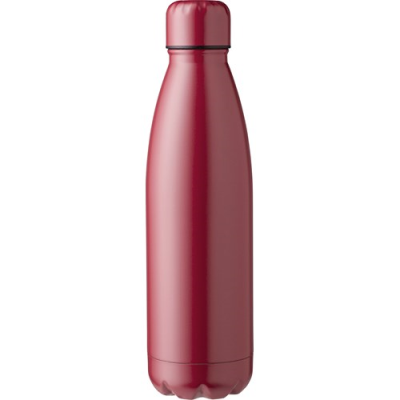 Picture of STAINLESS STEEL METAL BOTTLE (750ML) SINGLE WALLED in Burgundy