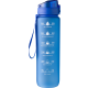 Picture of RPET BOTTLE with Time Markings (1000Ml) in Cobalt Blue