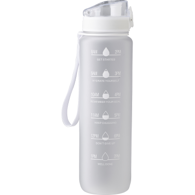 Picture of ASTRO - RPET BOTTLE with Time Markings (1000Ml) in Clear Transparent