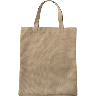 Picture of RPET SHOPPER TOTE BAG in Khaki.