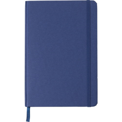 Picture of RECYCLED CARTON NOTE BOOK (A5) in Cobalt Blue.