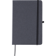 Picture of BONDED LEATHER NOTE BOOK (APPROX A5) in Black