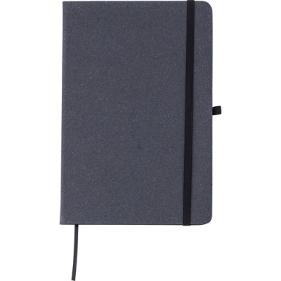 Picture of BONDED LEATHER NOTE BOOK (A5) in Black