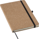 Picture of BONDED LEATHER NOTE BOOK (APPROX A5) in Brown