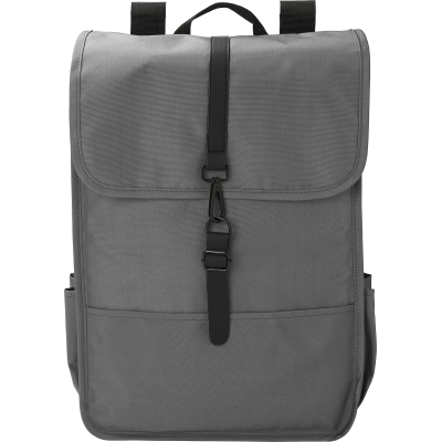 Picture of RPET BACKPACK RUCKSACK in Grey