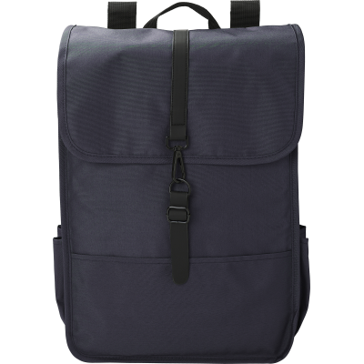 Picture of RPET BACKPACK RUCKSACK in Blue