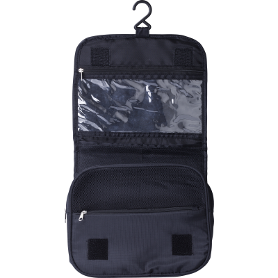 Picture of TRAVEL TOILETRY BAG in Black.