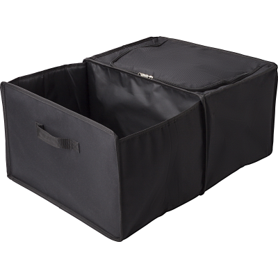 Picture of CAR ORGANIZER with Cooler Compartment in Black.