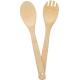 Picture of BAMBOO SALAD CUTLERY in Brown