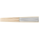 Picture of BAMBOO FAN in White