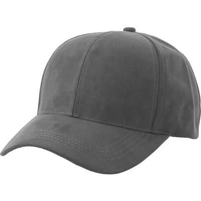 Picture of SUEDE CAP (EMBROIDERED) in Grey