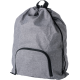 Picture of FOLDING DRAWSTRING BACKPACK RUCKSACK in Grey