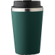 Picture of STAINLESS STEEL METAL DOUBLE WALLED TRAVEL MUG (350ML) in Green