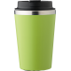 Picture of STAINLESS STEEL METAL DOUBLE WALLED TRAVEL MUG (350ML) in Lime