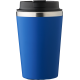 Picture of STAINLESS STEEL METAL DOUBLE WALLED TRAVEL MUG (350ML) in Cobalt Blue