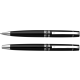 Picture of CHARLES DICKENS® BALL PEN AND ROLLERPEN in Black