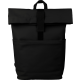 Picture of PU LEATHER BACKPACK RUCKSACK in Black