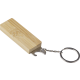 Picture of BAMBOO KEY HOLDER KEYRING TOOL in Brown