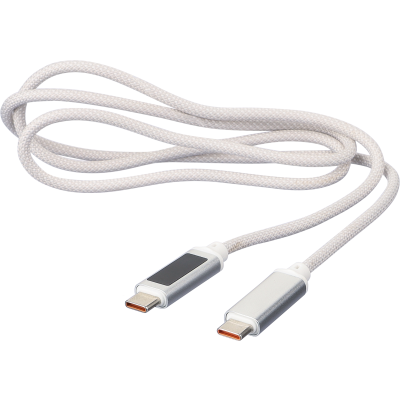 Picture of CHARGER CABLE in White.