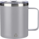 Picture of RECYCLED DOUBLE WALLED TRAVEL MUG (300 ML) in Grey