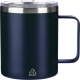 Picture of RECYCLED DOUBLE WALLED TRAVEL MUG (300 ML) in Blue