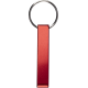 Picture of RECYCLED KEY HOLDER KEYRING BOTTLE OPENER in Red