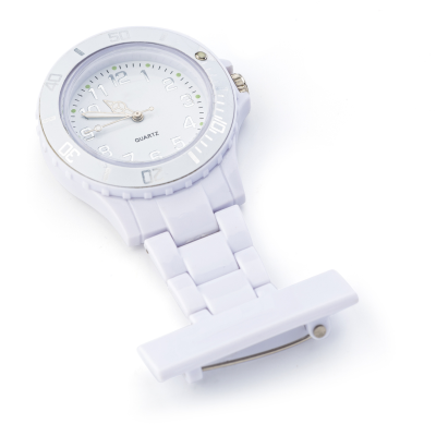 Picture of NURSE WATCH in White.