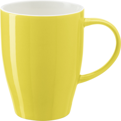 Picture of CHINA MUG (350ML) in Yellow.