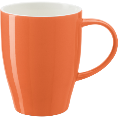 Picture of CHINA MUG (350ML) in Orange.