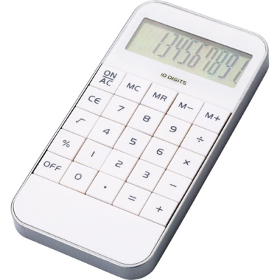 Picture of POCKET CALCULATOR in White
