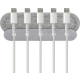 Picture of BRANDCHARGER RPET CABLE HOLDER in Grey