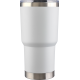 Picture of STAINLESS STEEL METAL DOUBLE WALLED TRAVEL MUG (590ML) in White