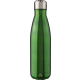 Picture of RECYCLED STAINLESS STEEL METAL SINGLE WALLED BOTTLE (650ML) in Green