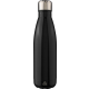 Picture of RECYCLED STAINLESS STEEL METAL DOUBLE WALLED BOTTLE (500ML) in Black