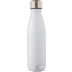 Picture of RECYCLED STAINLESS STEEL METAL DOUBLE WALLED BOTTLE (500ML) in White