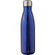 Picture of RECYCLED STAINLESS STEEL METAL DOUBLE WALLED BOTTLE (500ML) in Blue
